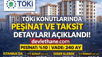 TOKİ Konutlarında Yeni Ödeme Planı Açıklandı! Peşinat ve Taksitler Netleşti