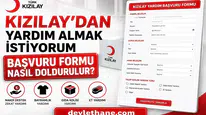 Kızılay’dan Yardım Almak İstiyorum Başvuru Formu Nasıl Doldurulur? (Güncel Rehber)