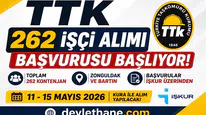 TTK 262 Daimi İşçi Alımı Başlıyor! İŞKUR Başvuruları İçin Tarihler Açıklandı