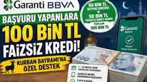 Garanti BBVA’dan Kurban Bayramı Öncesi 100 Bin TL Faizsiz Kredi Desteği! Başvuru Şartları ve Detaylar Açıklandı
