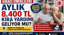 Kiracı Emeklilere Aylık 8.400 TL Kira Yardımı Geliyor mu? TBMM’ye Sunulan Kanun Teklifinin Detayları