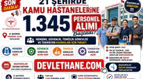 21 Şehirde Kamu Hastanelerine 1.345 Personel Alımı Başladı! Hemşire, Güvenlik, Temizlik Görevlisi ve Teknisyen Kadroları İçin Başvurular Sürüyor