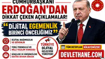 Cumhurbaşkanı Erdoğan’dan Dikkat Çeken Açıklamalar: “Dijital Egemenlik Birinci Önceliğimiz”