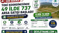 TOKİ Koordinesinde 49 İlde 737 Arsa Satışı Başladı! 8 Bin TL’den Başlayan Taksitlerle Evini Yapmak İsteyenlere Fırsat
