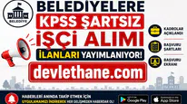 Belediyelere KPSS Şartsız İşçi Alımı İlanları Yayımlanıyor! Kadrolar, Şartlar ve Başvuru Ekranı
