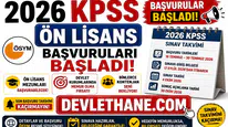 2026 KPSS Ön Lisans Başvuruları Başladı! Son Başvuru Tarihi ve Sınav Takvimi Açıklandı
