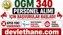 OGM 340 Personel Alımı İçin Başvurular Başladı! KPSS Yok, İŞKUR Üzerinden Başvuru Yapılacak