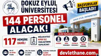 Dokuz Eylül Üniversitesi 144 Personel Alacak! 117 Hemşire Dahil Mülakatsız KPSS ile Yerleştirme Yapılacak