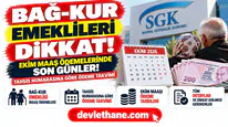 Bağ-Kur emeklileri dikkat: Ekim maaş ödemelerinde son günler, tahsis numarasına göre takvim