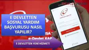 E-Devlet Maddi Yardım Başvurusu ve Başvuru Formu