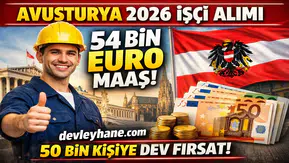 Avusturya 2026 İşçi Alımı Başladı: 54 Bin Euro Maaşla 50 Bin Kişiye Büyük Fırsat