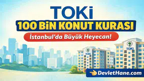 TOKİ İstanbul 100 Bin Konut Kurası Başlıyor! 1 Milyonu Aşkın Başvuruda Heyecan Zirvede