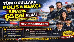 Tüm Okullara Polis ve Bekçi Verildi! Sırada Güvenlik Görevlisi Alımı Var