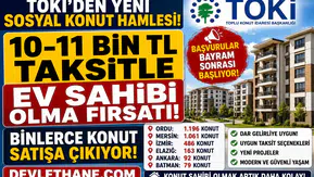 TOKİ’den Yeni Sosyal Konut Hamlesi: 10-11 Bin TL Taksitle Ev Sahibi Olma Fırsatı! İşte Konut Sayıları ve Proje Yapılacak İller