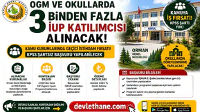 OGM ve Okullarda 3 Binden Fazla İUP Katılımcısı Alınacak! KPSS Şartsız Başvuru Ekranı ve Ödeme Detayları