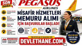 Pegasus Misafir Hizmetleri Memuru Alımı İçin Başvurular Başladı