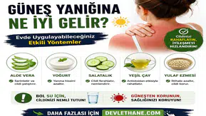 Güneş Yanığına Ne İyi Gelir? Evde Uygulanabilecek Etkili Yöntemler ve Dikkat Edilmesi Gerekenler