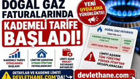 Doğal Gaz Faturalarında Kademeli Tarife Başladı! Limiti Aşanın Tüm Tüketimi Yüksek Fiyattan Hesaplanacak