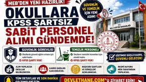 Okullara KPSS Şartsız Sabit Personel Alımı Gündemde! MEB'den Güvenlik ve Temizlik İçin Yeni Hazırlık