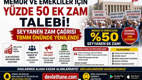 Memur ve Emekliler İçin Yüzde 50 Ek Zam Talebi! Seyyanen Zam Çağrısı TBMM Önünde Yenilendi