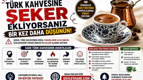 Türk Kahvesine Şeker Ekliyorsanız Bir Kez Daha Düşünün! Uzmanlar Sade Tüketimin Avantajlarına Dikkat Çekiyor