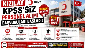 Kızılay KPSS’siz Personel Alımı Başvuruları Başladı! Sağlık, İnsan Kaynakları, Finans ve Mutfak Kadroları Açıldı