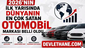 2026'nın İlk Yarısında Dünyanın En Çok Satan Otomobil Markası Belli Oldu
