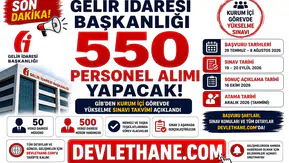 Gelir İdaresi Başkanlığı 550 Personel Alımı Yapacak! GİB'den Kurum İçi Görevde Yükselme Sınavı Takvimi Açıklandı