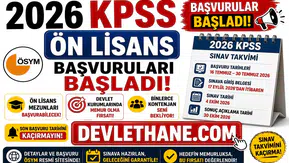 2026 KPSS Ön Lisans Başvuruları Başladı! Son Başvuru Tarihi ve Sınav Takvimi Açıklandı