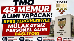 TMO 48 Memur Alımı Yapacak! KPSS Tercihleriyle Mülakatsız Personel Alımı Başlıyor