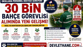 Okullara 30 Bin Bahçe Görevlisi Alımında Yeni Gelişme: Okul ve Kontenjan Çalışmaları Tamamlanıyor
