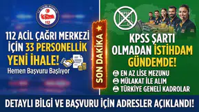 112 Acil Çağrı Merkezi 33 Personel Alımı Yeni İhale! KPSS Şartı Olmadan İstihdam Gündemde