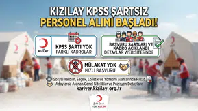 Kızılay KPSS Şartsız Personel Alımı Başladı: Başvuru Şartları ve Kadro Açıklandı