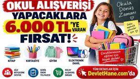 Okul Alışverişi Yapacaklara 6.000 TL’ye Varan Fırsat! Kitap, Kırtasiye, Giyim ve Elektronik Dahil