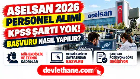 ASELSAN personel alımı 2026: KPSS şartı var mı, başvuru nasıl yapılır?