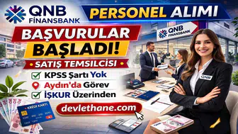 QNB Finansbank Personel Alımı Başladı! İŞKUR Üzerinden Başvurular Açık