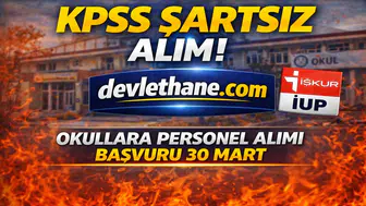 Okullara KPSS’siz Temizlik Personeli Alımı Başlıyor! Başvurular 30 Mart’ta