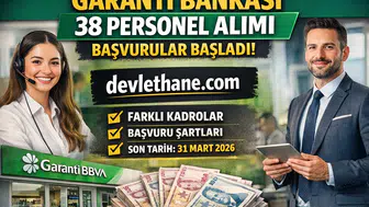 Garanti Bankası Personel Alımı 2026: 38 Kadro Açıldı, Başvurular Devam Ediyor
