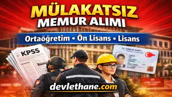 Mülakatsız Memur Alımı Başlıyor! KPSS 2026/1 Tercihleri ile Lise, Ön Lisans ve Lisans Mezunlarına Büyük Fırsat