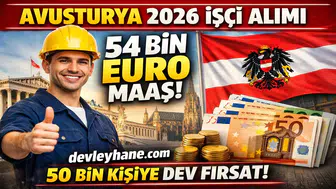 Avusturya 2026 İşçi Alımı Başladı: 54 Bin Euro Maaşla 50 Bin Kişiye Büyük Fırsat