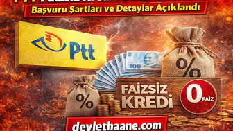 PTT Faizsiz Kredi Fırsatı Gündemde! Başvuru Şartları ve Detaylar Açıklandı