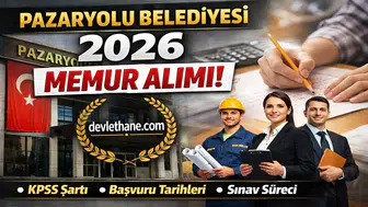 Pazaryolu Belediyesi 3 Kadroya Memur Alacak! Başvuru Tarihleri ve Şartları Açıklandı