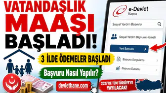 Vatandaşlık Maaşı İçin İlk Adım Atıldı: 3 İlde Ödemeler Başladı, Başvuru Detayları Netleşti