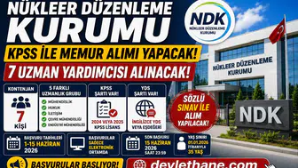 Nükleer Düzenleme Kurumu 7 Uzman Yardımcısı Alımı Yapacak! KPSS ile Memur Alımı Başvuruları Başlıyor