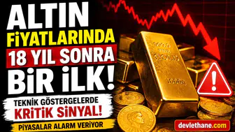 Altın Fiyatlarında 18 Yıl Sonra Bir İlk! Teknik Göstergelerde Kritik Sinyal, Piyasalar Alarm Veriyor