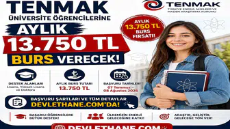 TENMAK Üniversite Öğrencilerine Aylık 13 Bin 750 TL Burs Verecek! Başvuru Şartları ve Tarihleri Açıklandı
