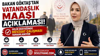 Bakan Göktaş’tan Vatandaşlık Maaşı Açıklaması! Gelir Desteğinde Mevzuat Çalışması Tamamlanıyor