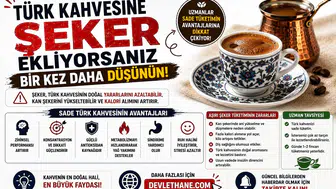 Türk Kahvesine Şeker Ekliyorsanız Bir Kez Daha Düşünün! Uzmanlar Sade Tüketimin Avantajlarına Dikkat Çekiyor