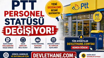 PTT Personel Statüsü Değişiyor! İdari Hizmet Sözleşmesine Geçiş Şartları Belli Oldu