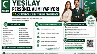 Yeşilay Personel Alımı Yapıyor: 17 Açık Pozisyon İçin Başvurular Devam Ediyor